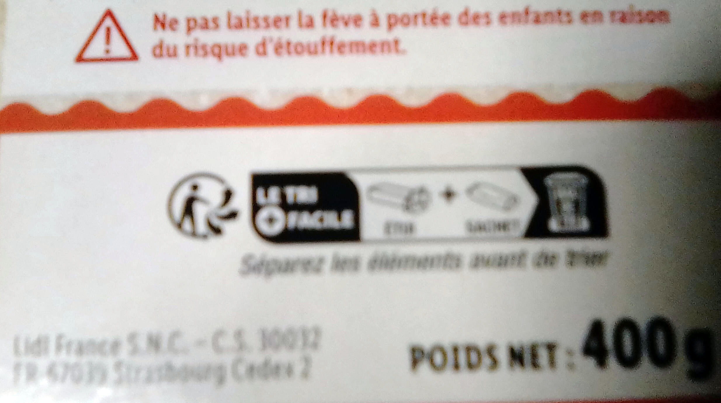 Galette des Rois - Frangipane - Recycling instructions and/or packaging information - fr