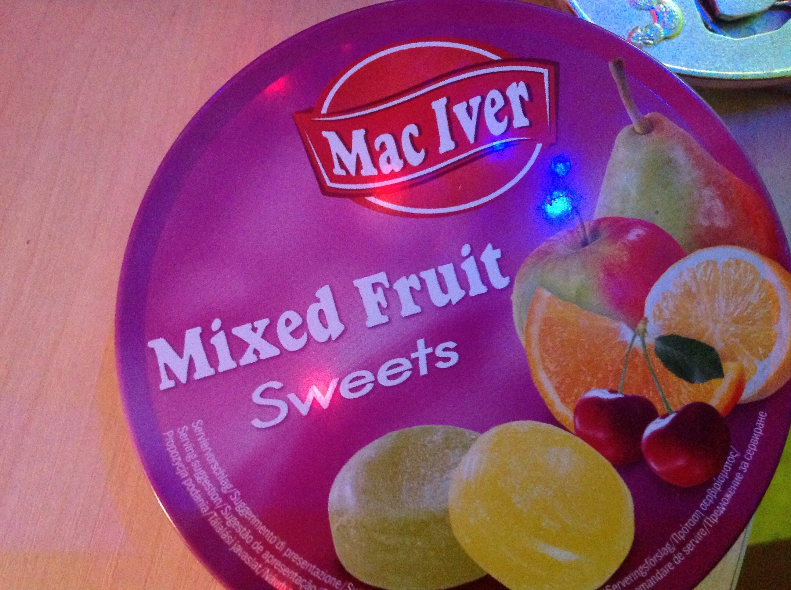 Sweet Corner Mixed Fruit Flavour Drops - Składniki - en