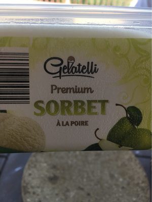 Sorbet poire - Produit