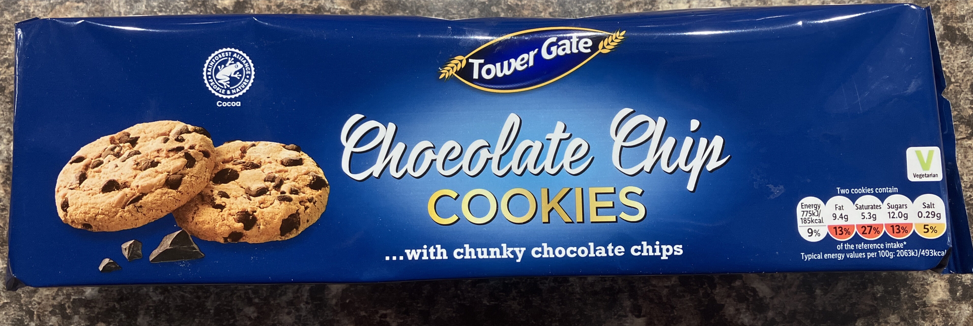 tower gate chocolate chip cookies - Product - en