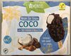 Zmrzlina na bázi kokosového mléka s čokoládovou polevou - Producte