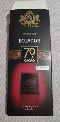 Ecuador Edelcacao 70% - Product