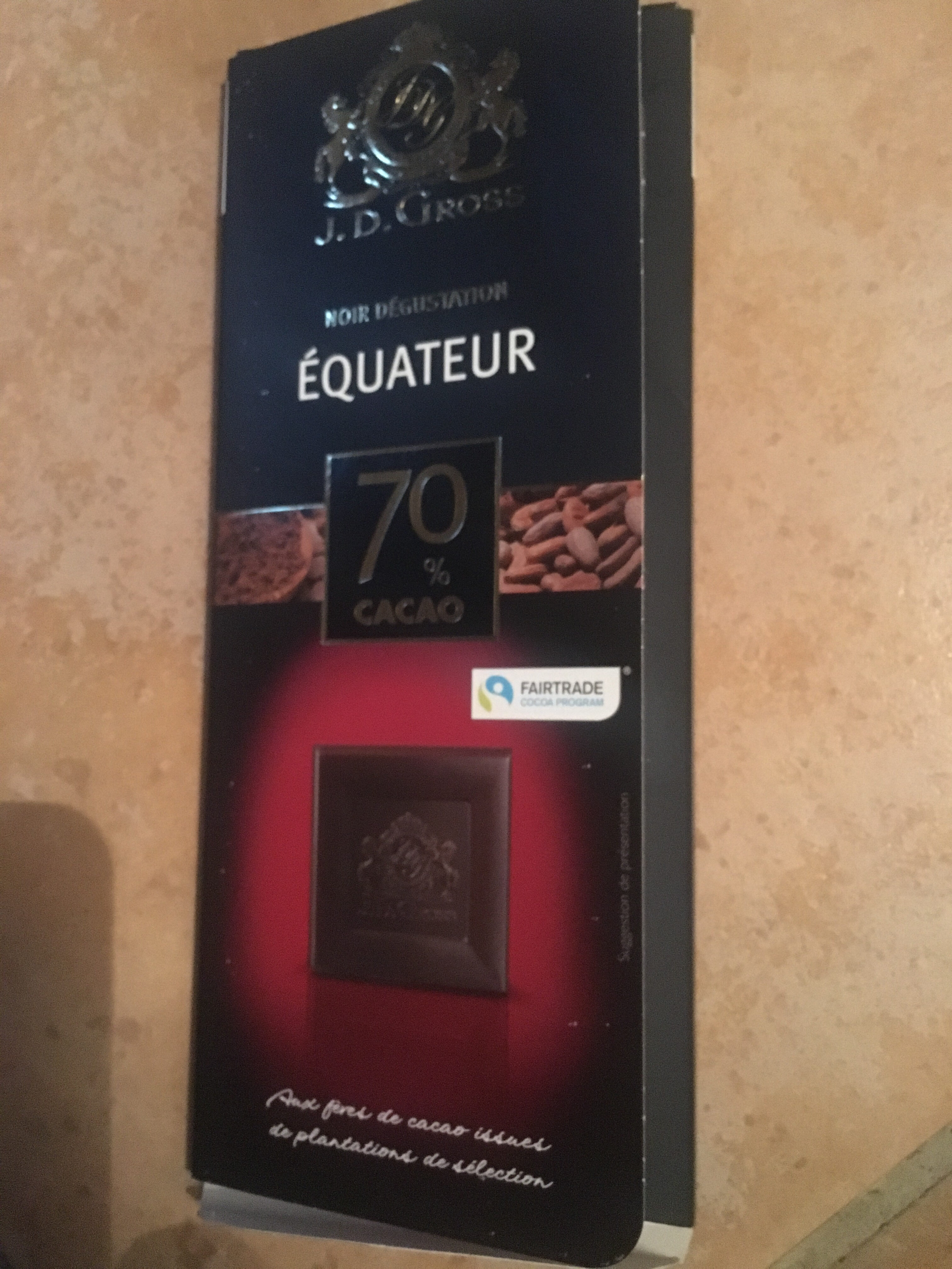 Chocolat noir - Producte - fr