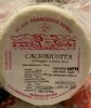 Cacioricotta formaggio a pasta dura - Prodotto
