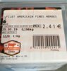 Filet americain fines herbes - Product