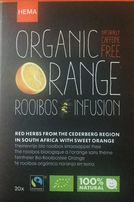Organic Orange Rooibus Infusion - Product