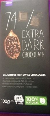 Chocolat extra dark - Product - fr