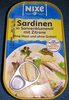 Sardinen in Sonnenblumenöl mit Zitrone - Prodotto