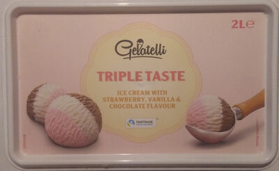 Triple taste ice cream - Produkt