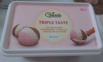 Triple taste ice cream - Tuote