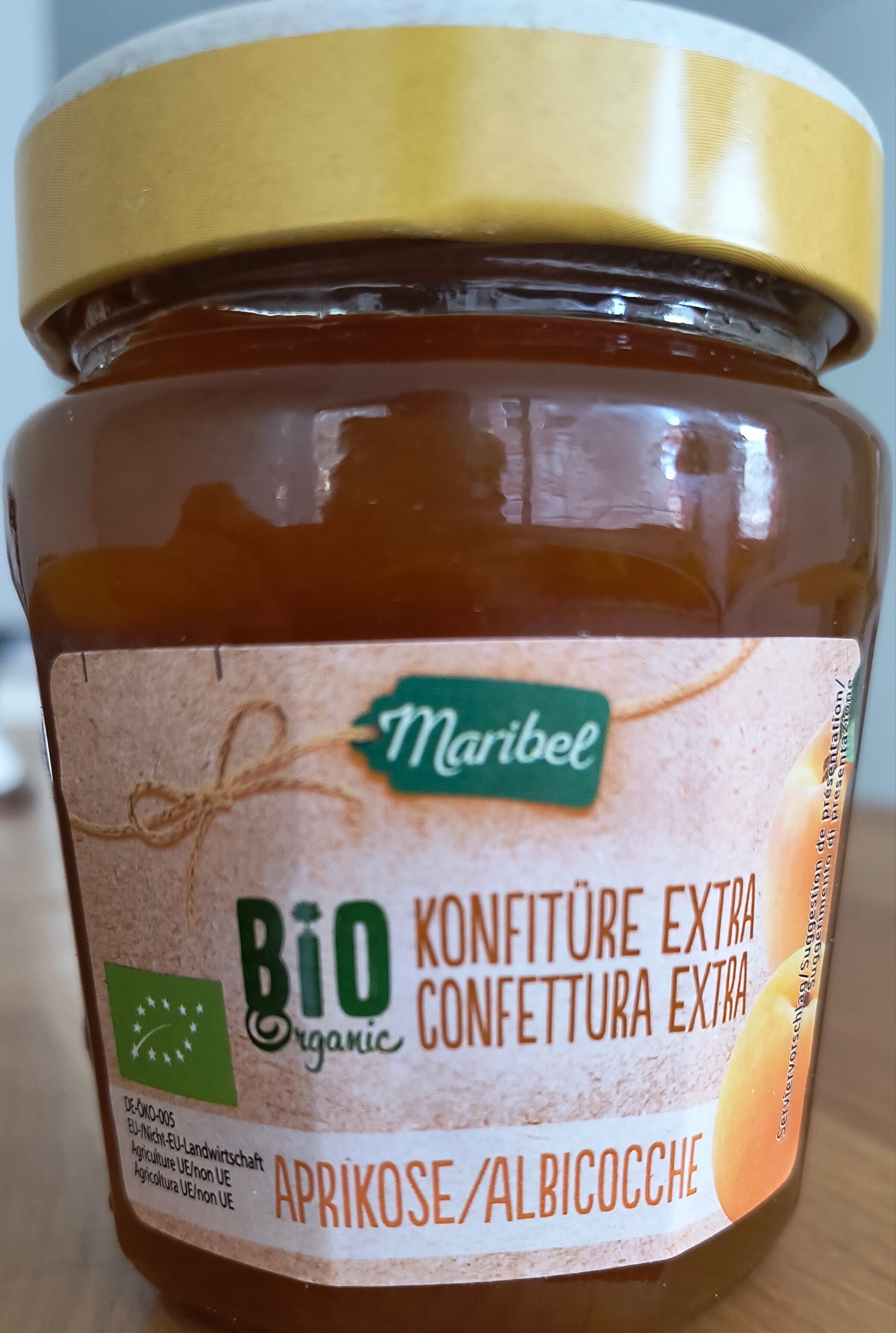 Confiture bio abricots - Produkt