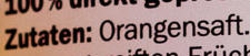 Liste des ingrédients du produit Orange Trimm,  Woolworths 300ml