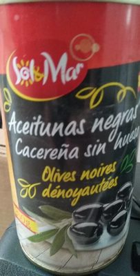 Olives noir confites - Produit