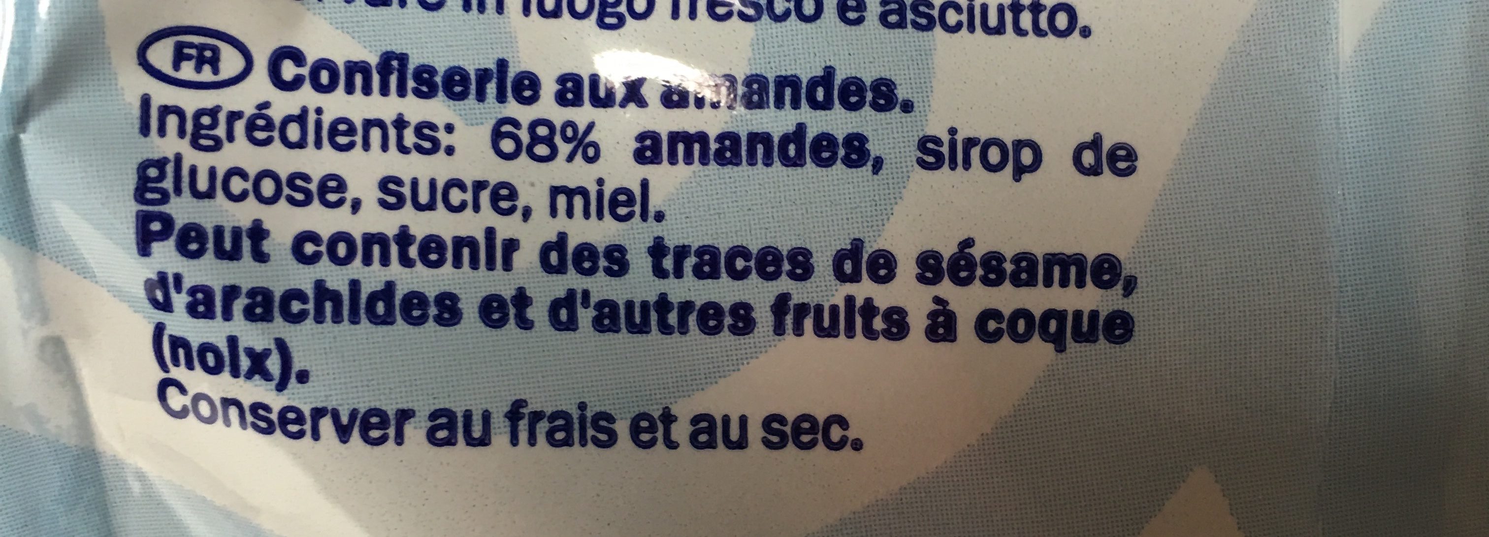 Almond bites - Zutaten - fr