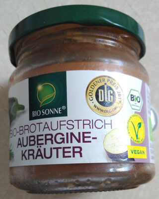 Bio-Brotaufstrich (Aubergine-Kräuter) - Produkt