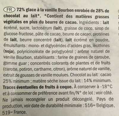 Classic - Ingredients - fr
