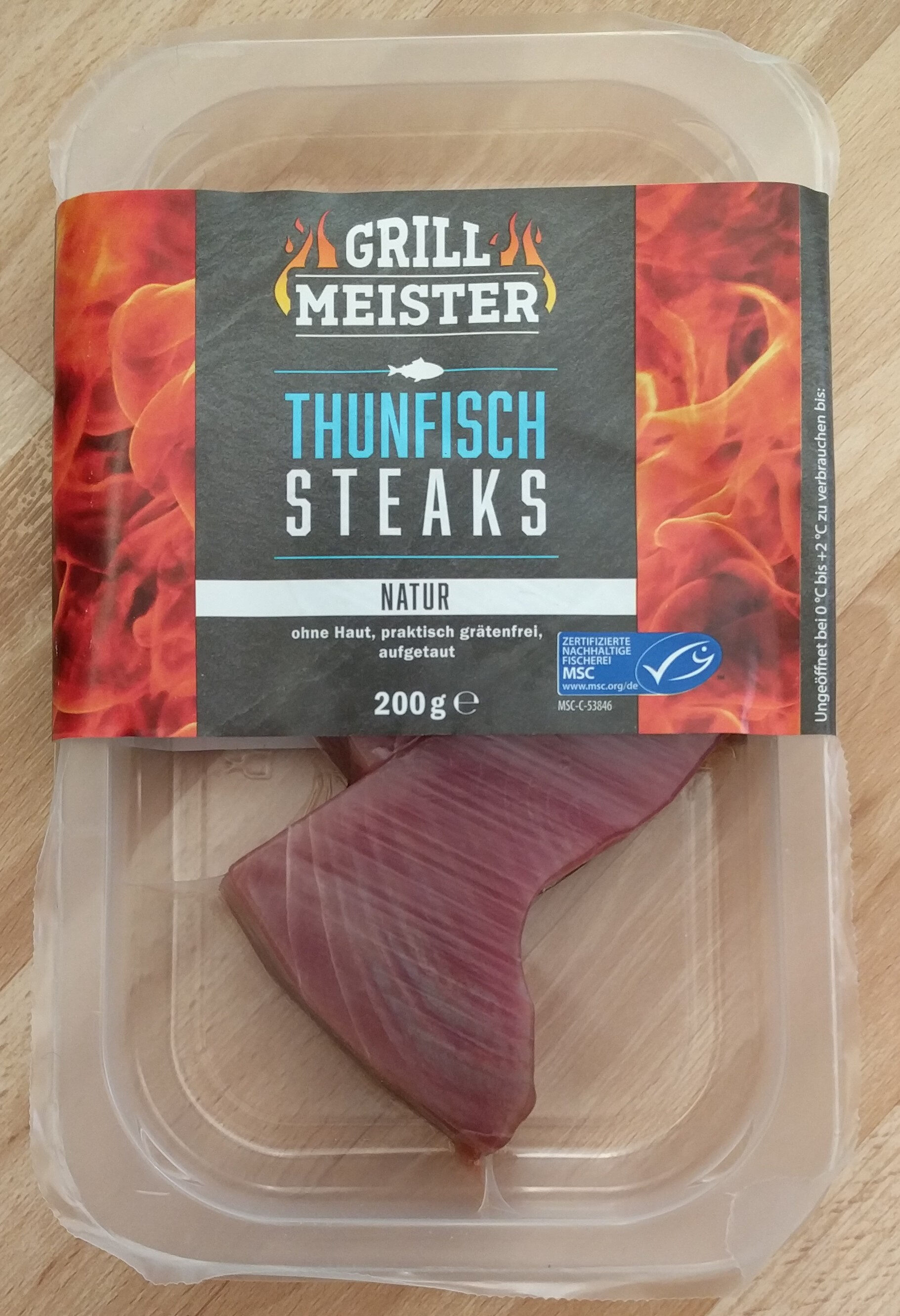 Thunfisch Steaks natur - Product - de
