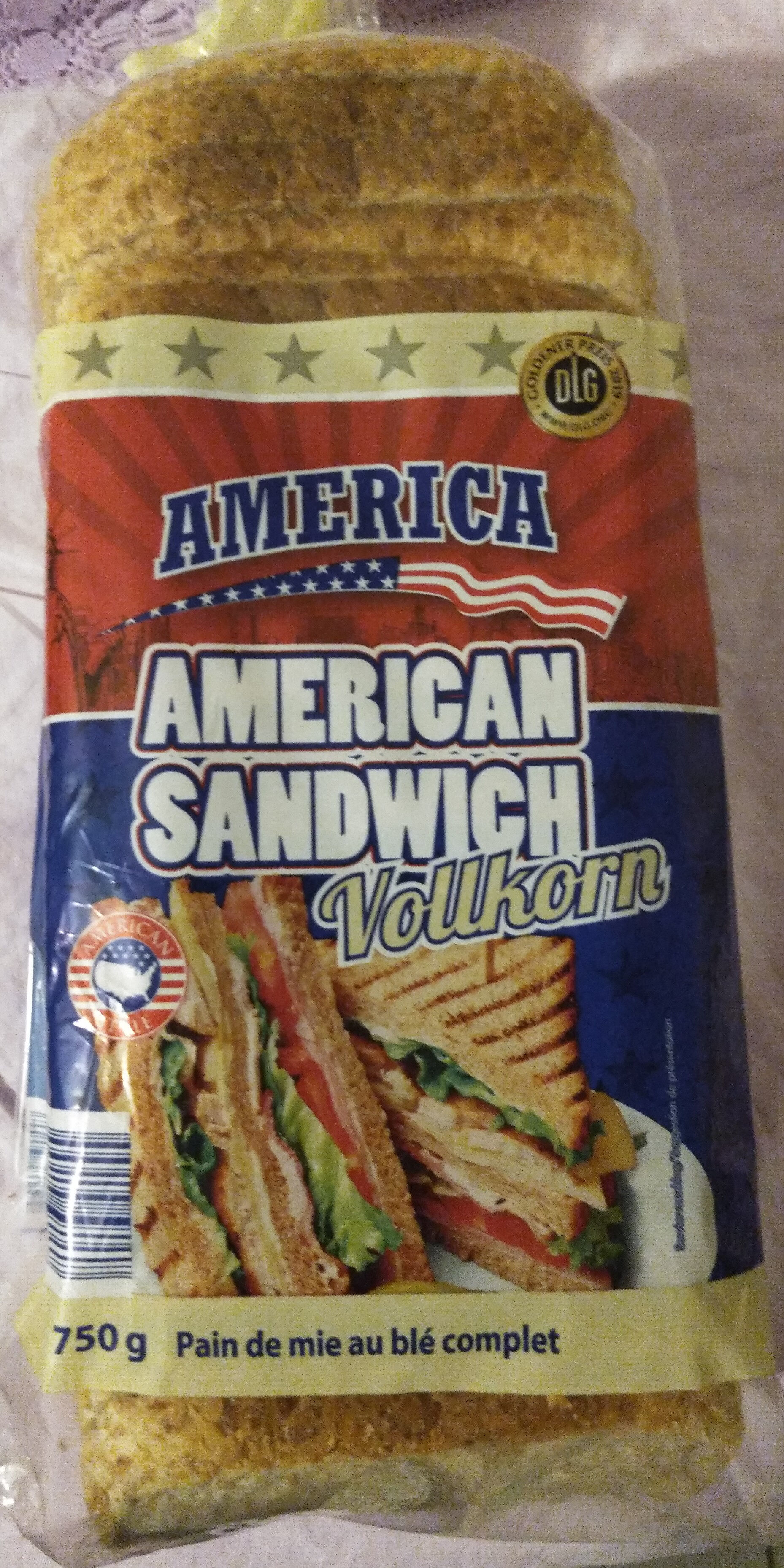 American sandwich vollkorn - Produkt