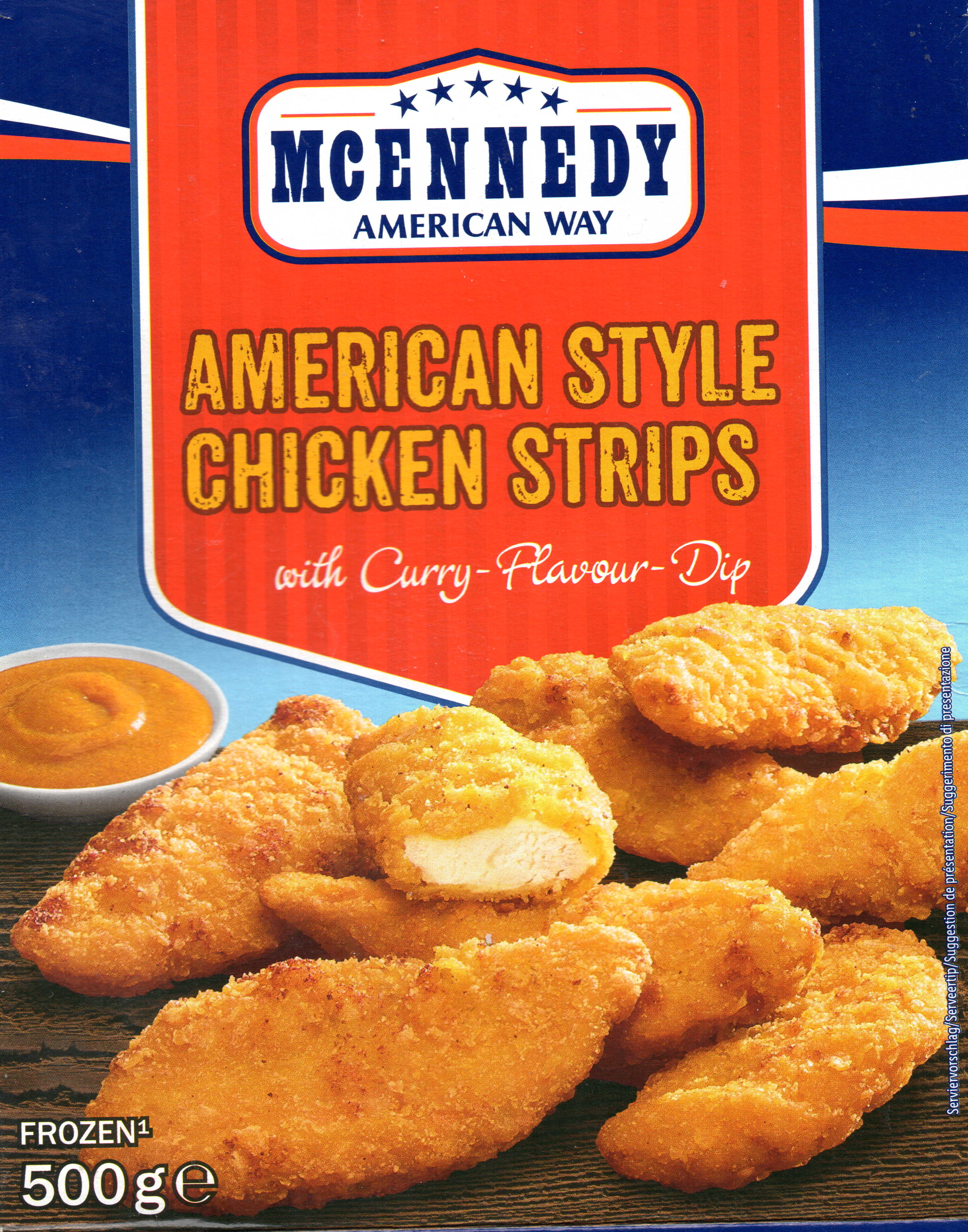 Croustillants de poulet avec - - McEnnedy sauce curry g 500