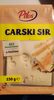 Carski sir - Prodotto