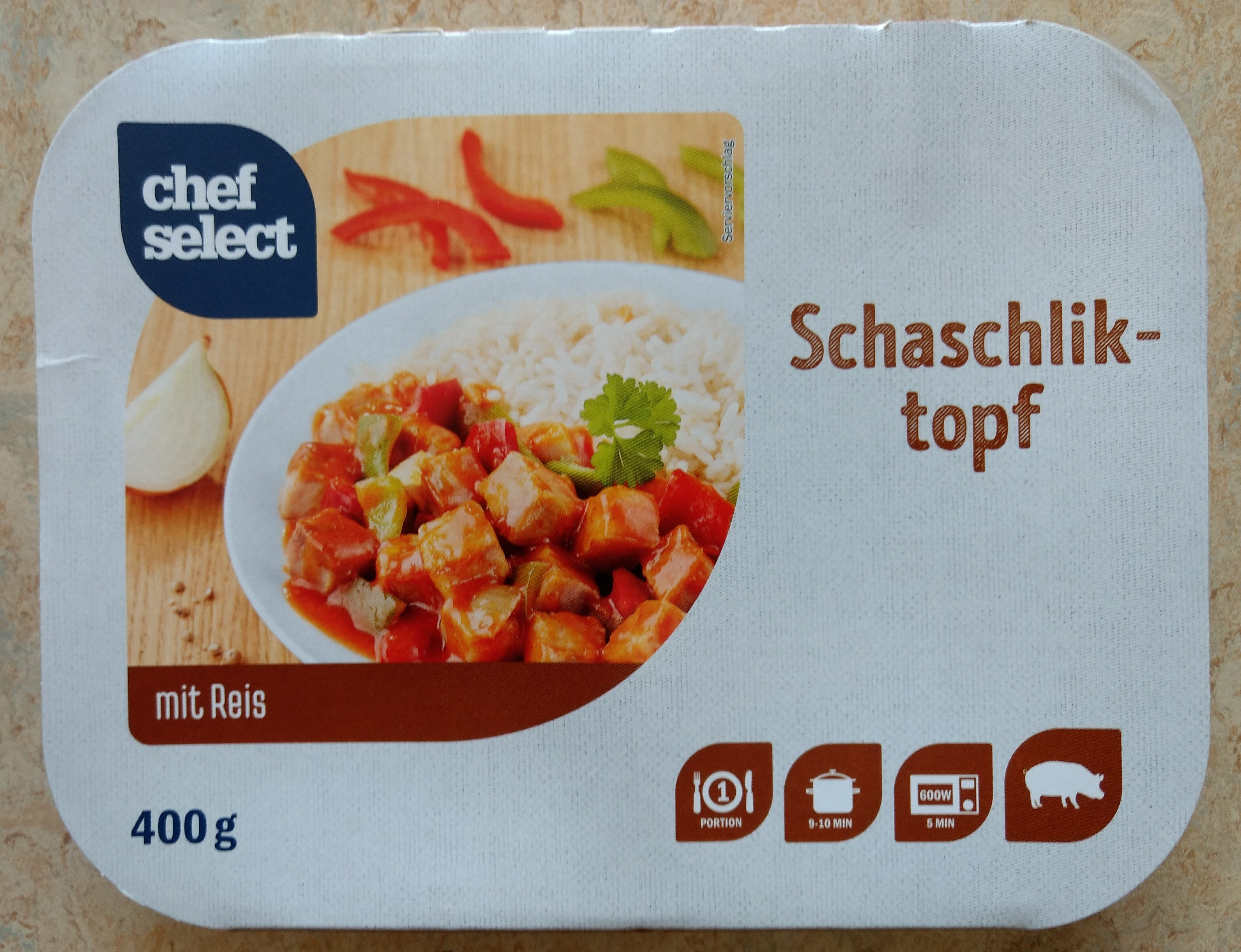 Schaschliktopf mit Reis - Product - de