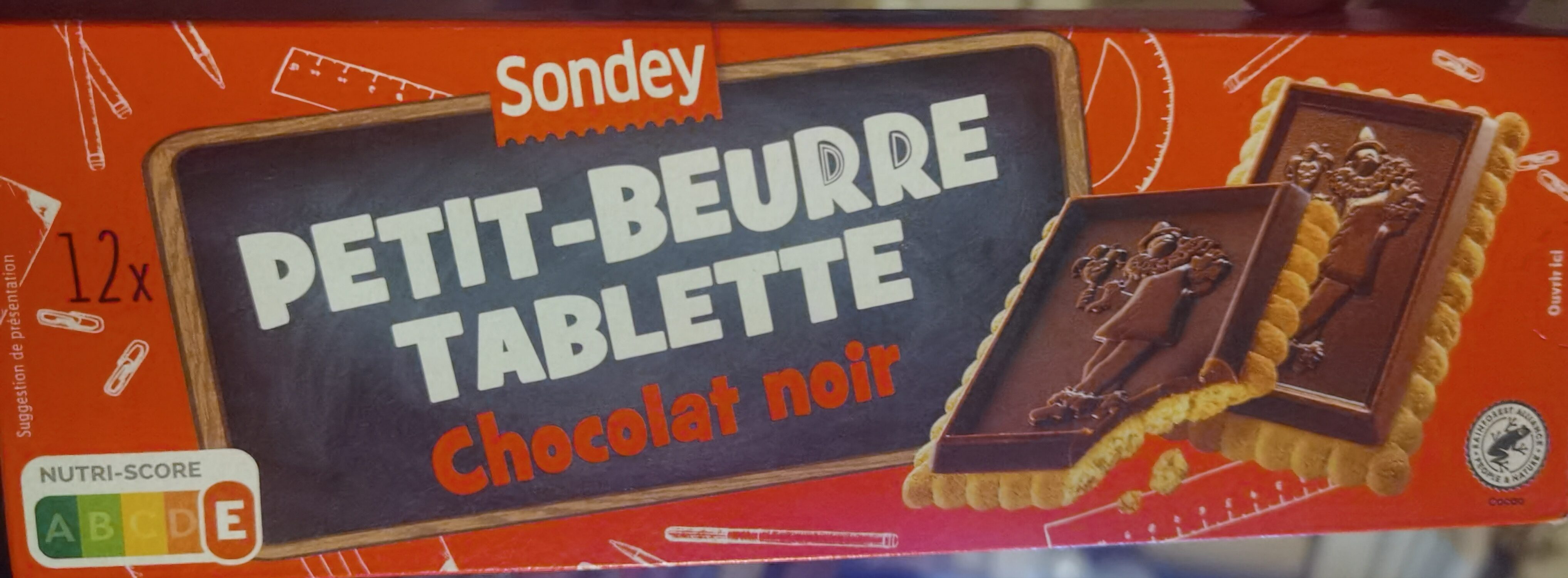 Petit Beurre Tablette Chocolat noir - Product - fr