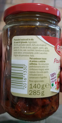 Pomodori secchi sott'olio - Ingredients - it