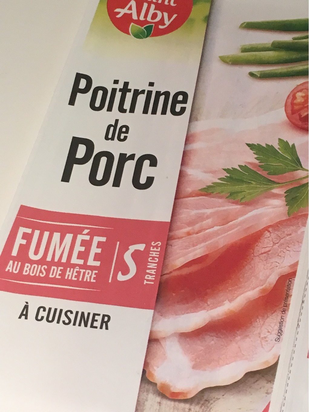 Poitrine De Porc Fumée - Product - fr