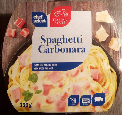 Chef Select Italian Style Spaghetti Carbonara - Produkt