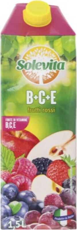 Succo di frutti rossi B+C+E - Prodotto