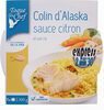 Colin d'Alaska sauce citron et son riz - Produit
