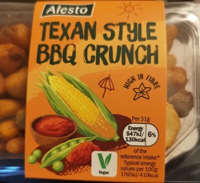 Calories in Alesto Texas Style Bbq Crunch