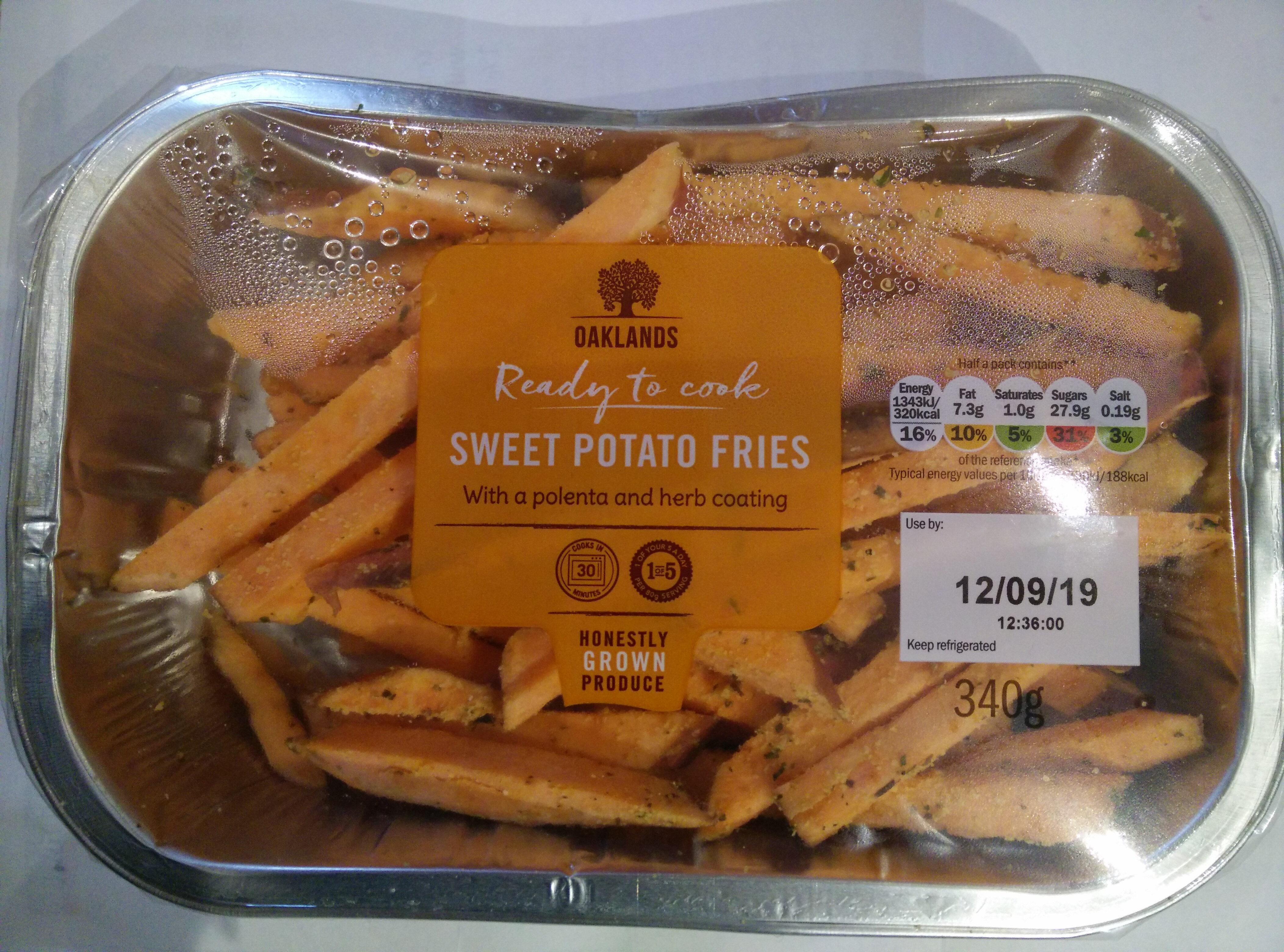 Sweet potato fried - Product