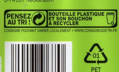 Freeway Thé glacé mangue 2L - Recycling instructions and/or packaging information - fr
