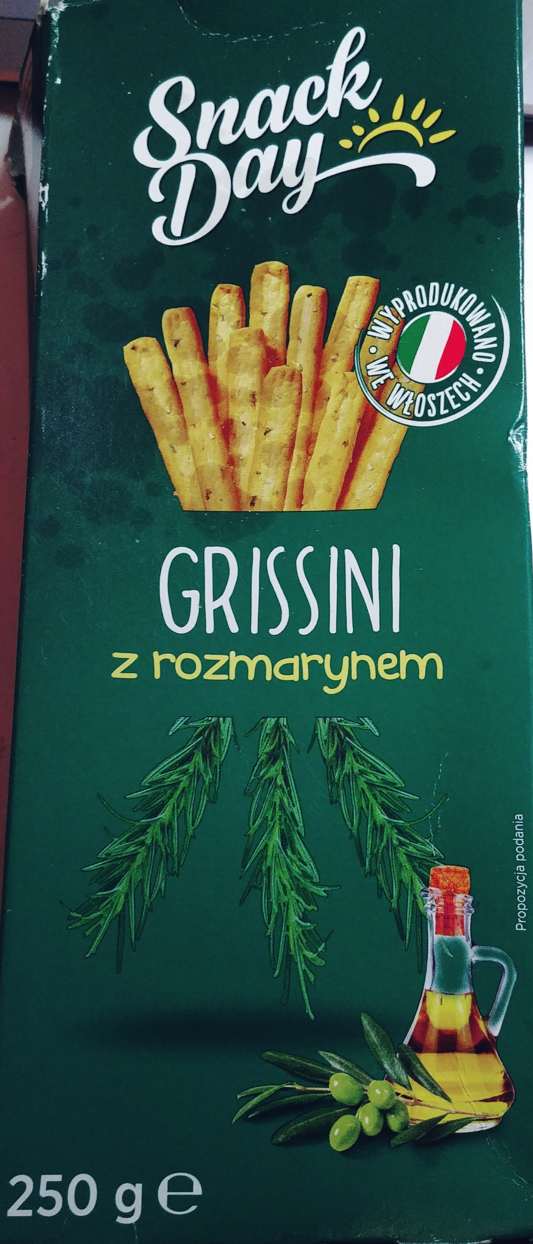 Grissini Rosmarino - Breadsticks with Rosemary - Produkt