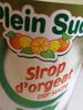 Sirop d'orgeat pur sucre - Product