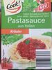 Cook Pastasauce Kräuter - Produkt
