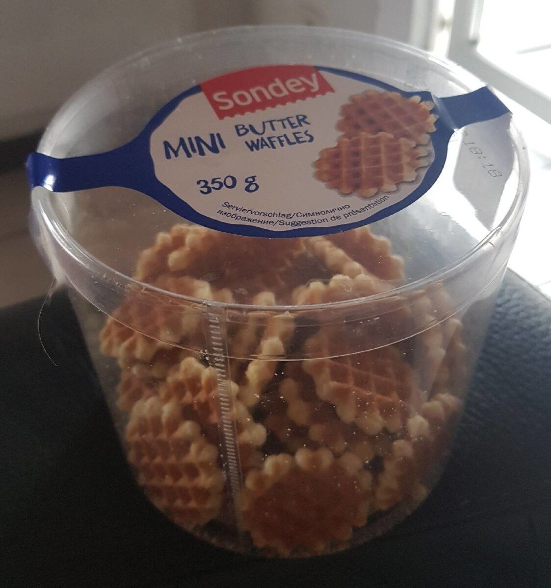 Mini butter waffles - Produit