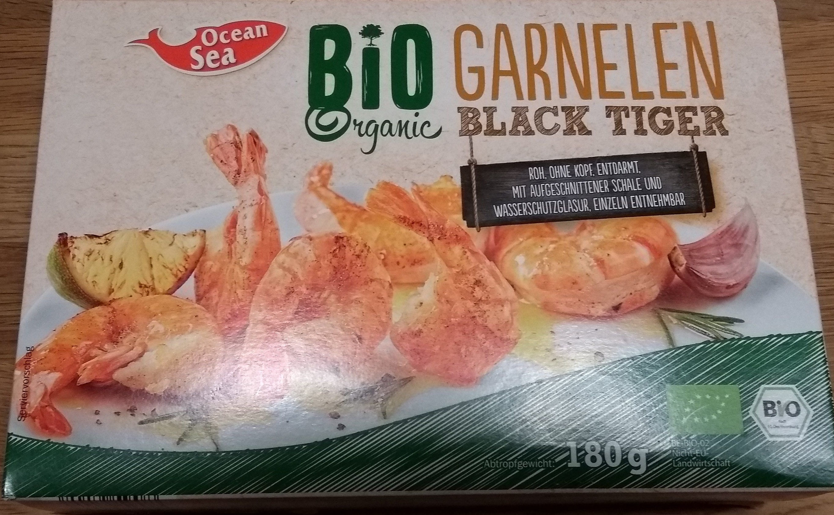 Bio Garnelen Black Tiger - Produkt