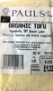Pauls - Organic Tofu - Product