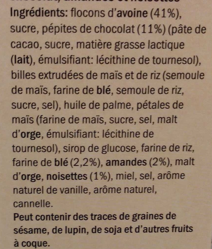 Crunchy muesli -choco&nuts- - Ingredienti - fr