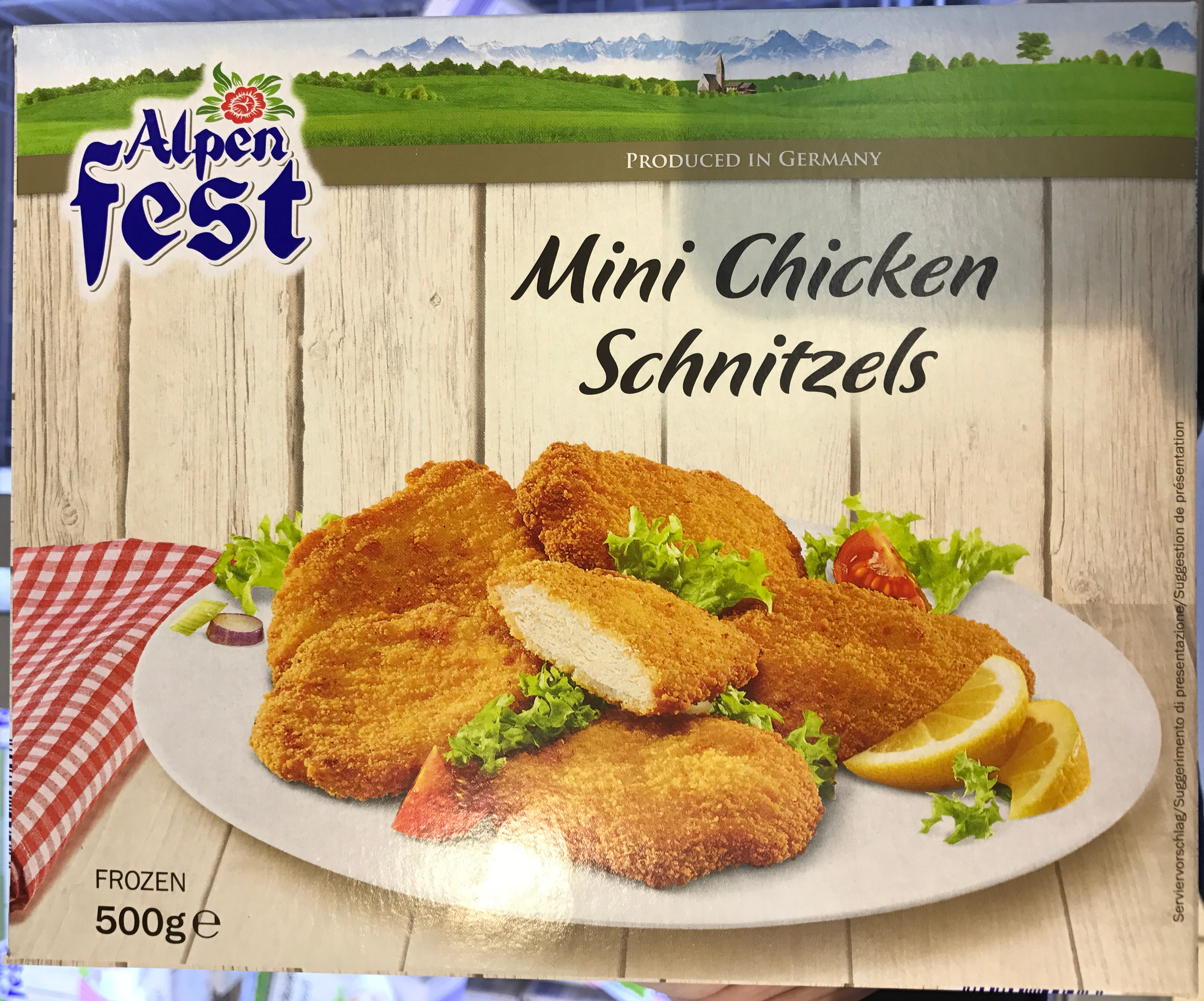 Mini Chicken Escalopes - Produkt