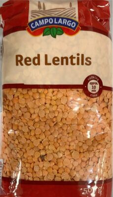 Red lentils - Produkt - pl