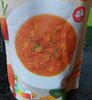 bio pompoen soep met wortel, ui en aardappels - Product
