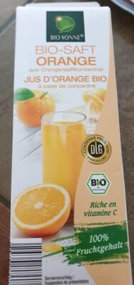 Jus d'orange bio - Produkt