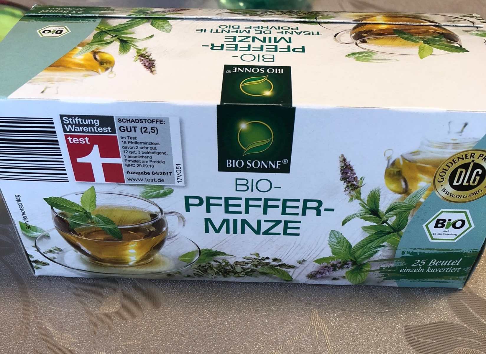 Bio-Pfeffer-Minze - Produkt - fr