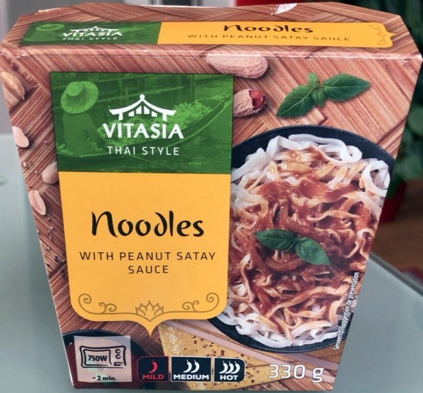 Noodles with peanut satay sauce - Produktua - pl