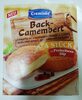 Back camembert - Producto
