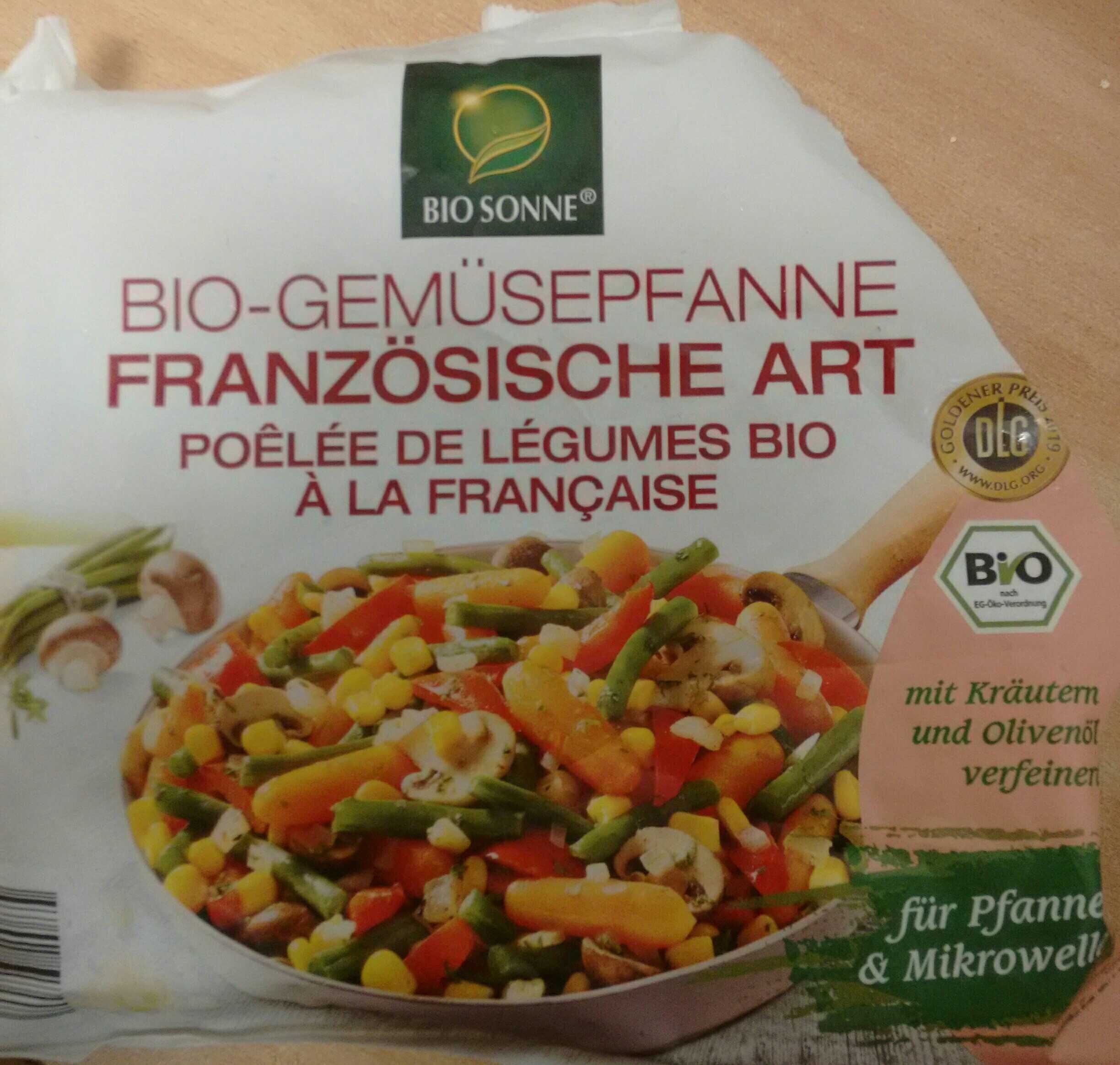 Bio-Gemüsepfanne französische Art - Produkt - en