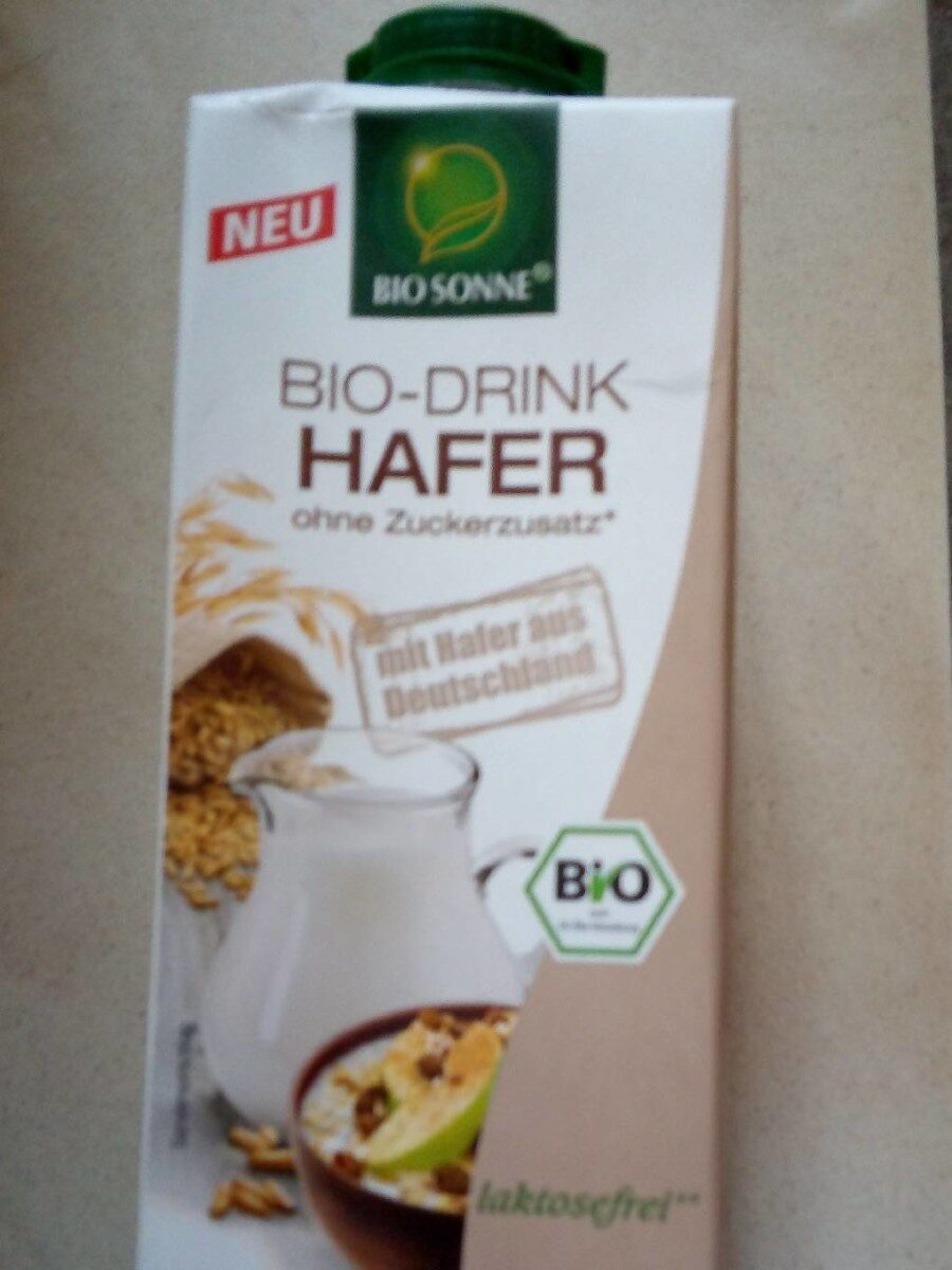 Bio drink hafer - Produit